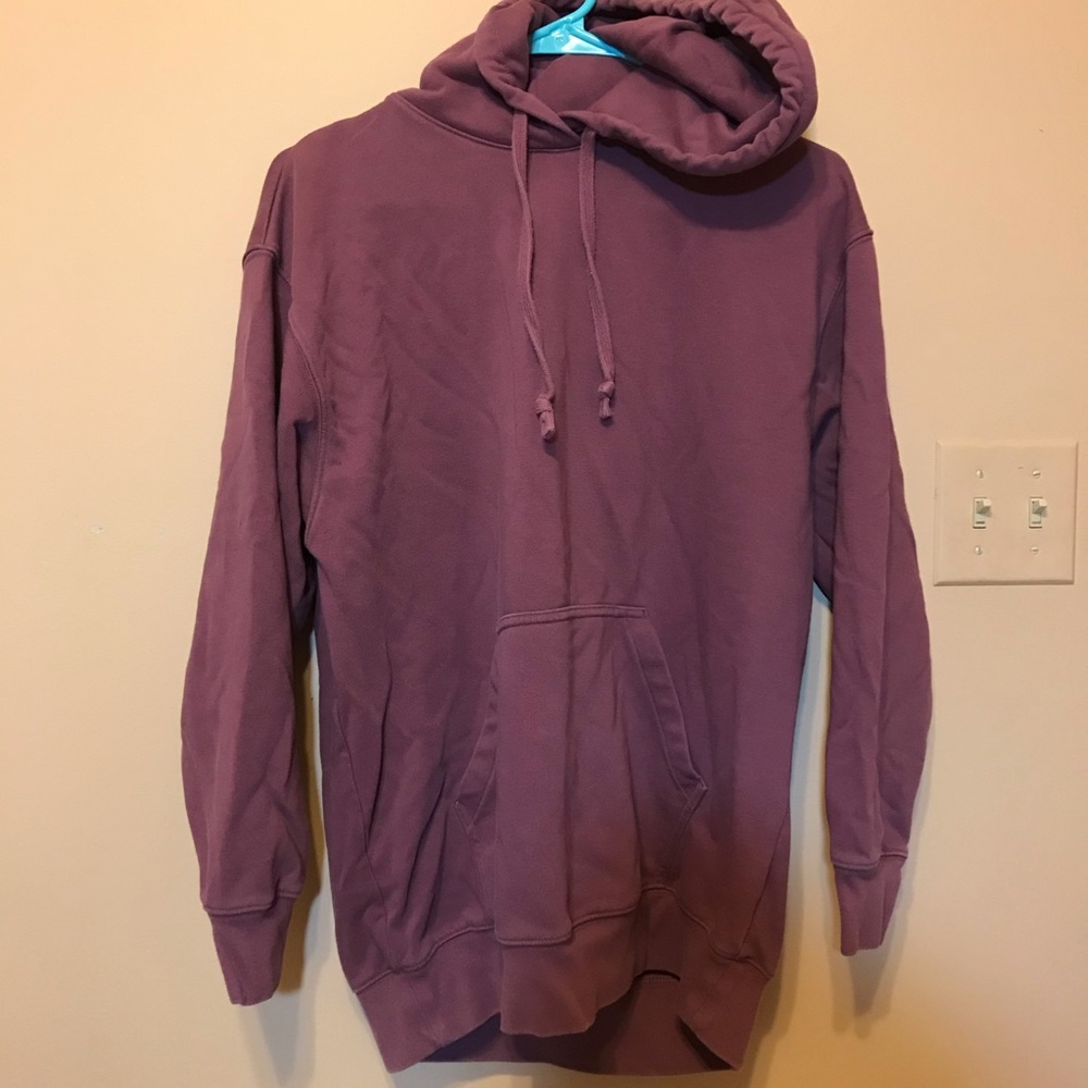 Uniqlo Mauve Hoodie Oversized